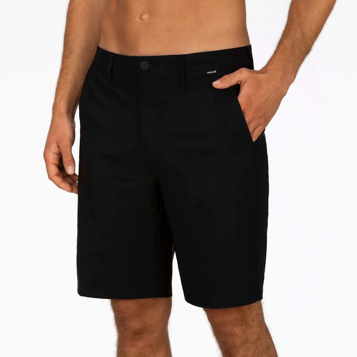 SAXX Go To Town Hybrid Shorts - Faded Black
