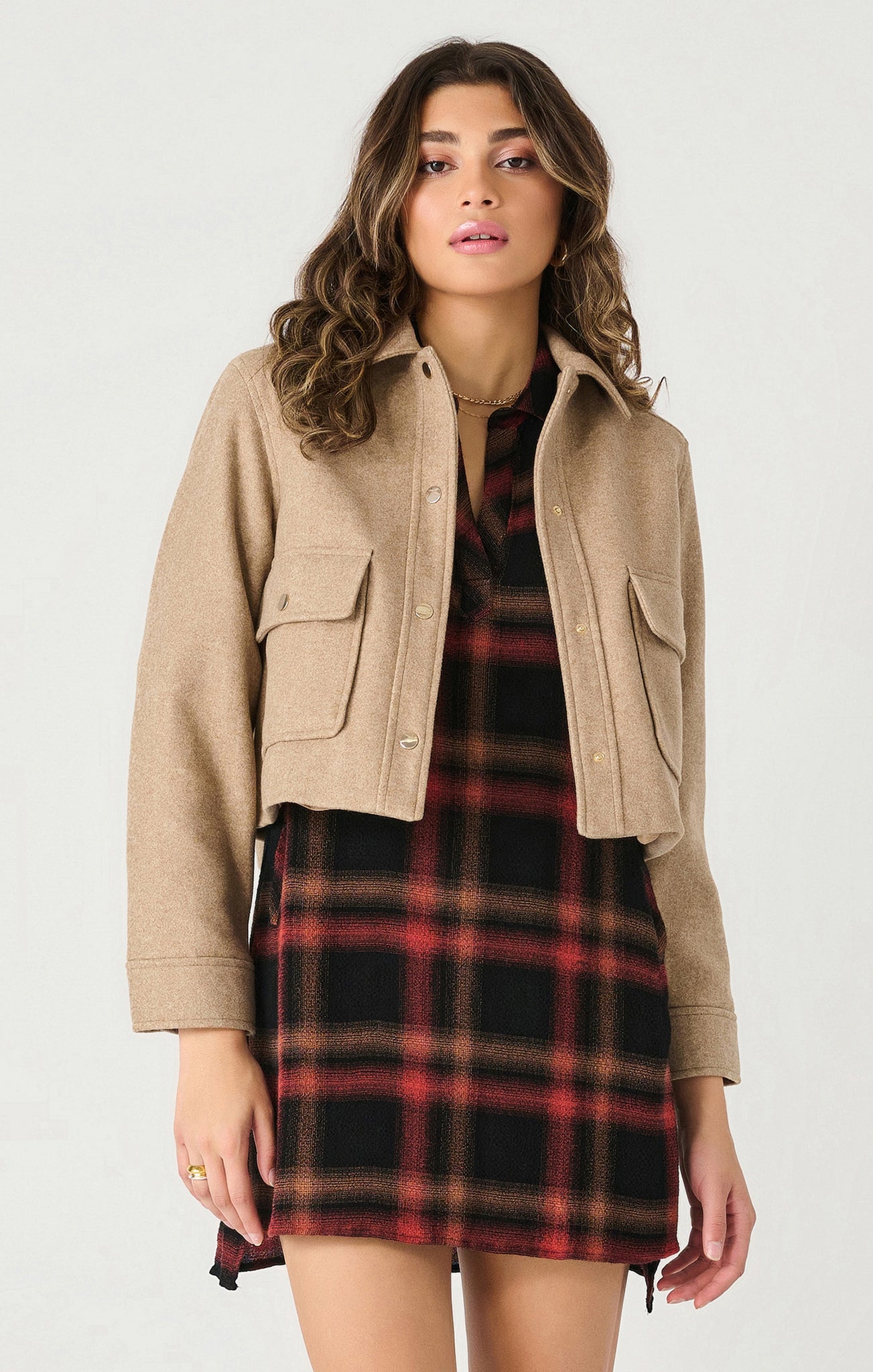 TERRA CROPPED UTILITY JACKET