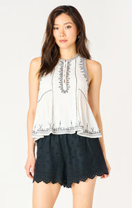 St Tropez Embroidered Top