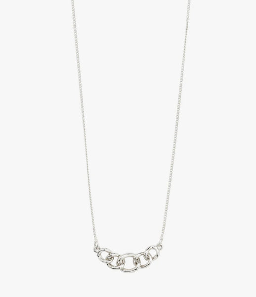 WRENLEY recycled necklace silver-plated