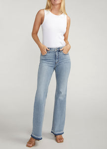 Most Wanted Mid Rise Flare Leg Jean