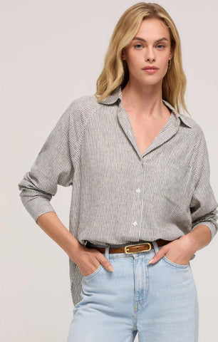 Perfect Linen Top - Sea Salt