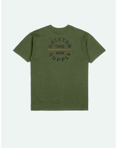 Oath Short Sleeve - Ivy green/washed black/rust