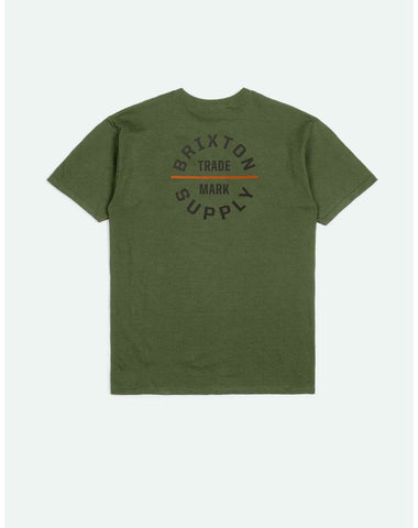 Oath Short Sleeve - Ivy green/washed black/rust