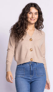 Hampton Cardi - Taupe