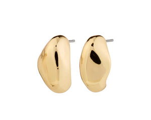 DUNE RECYCLED EARRINGS GOLD-PLATED