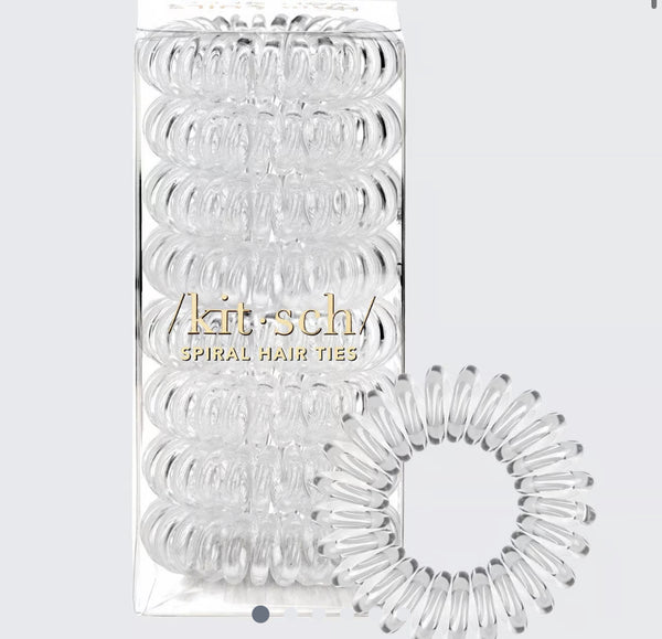 Hair Coils 8pc - Clear