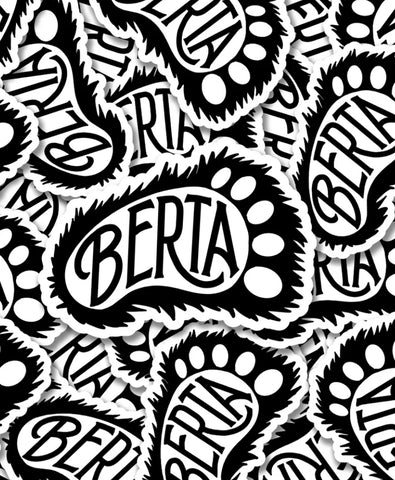 Berta Sasquatch Stickers