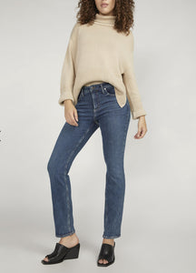 Infinite Fit Mid Rise Straight Leg Jean