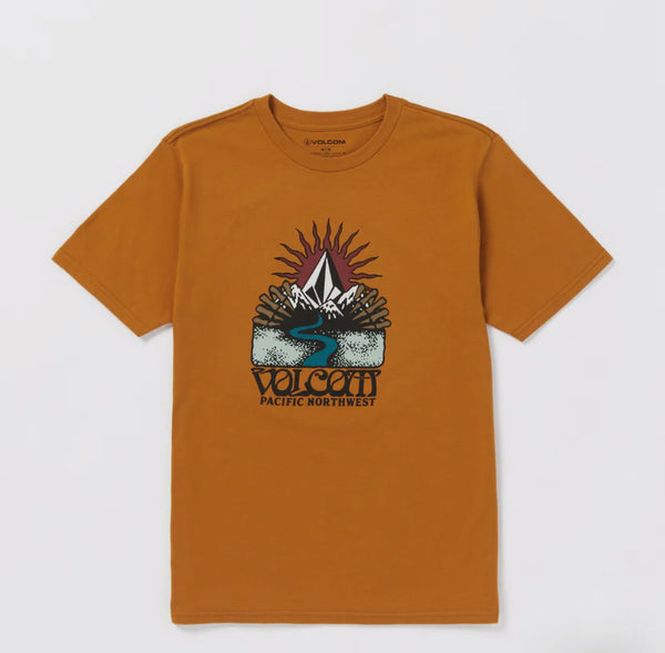 PNW Short Sleeve Tee - chestnut brown