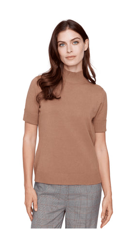 Truffle Mock Neck