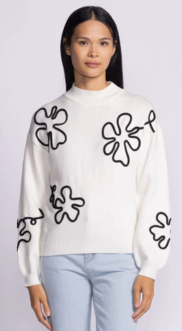 Natalie Sweater - White