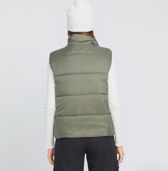 Puff It Vest - Army Green Combo