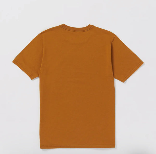 Circle Stone Short Sleeve - Chestnut Brown