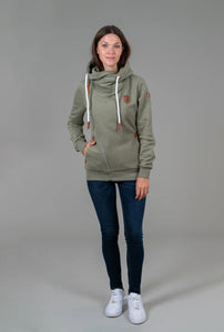 Athena - Surplus 2 - Asymmetrical Full Zip Hoodie