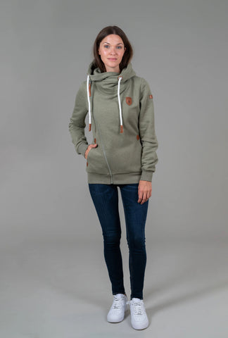 Athena - Surplus 2 - Asymmetrical Full Zip Hoodie