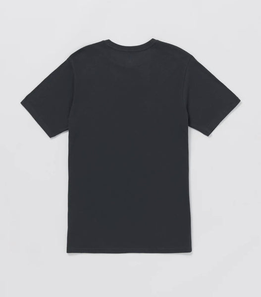 Line Service Tee - washed black heather