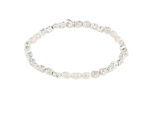 TIDE BRACELET- Silver Plated