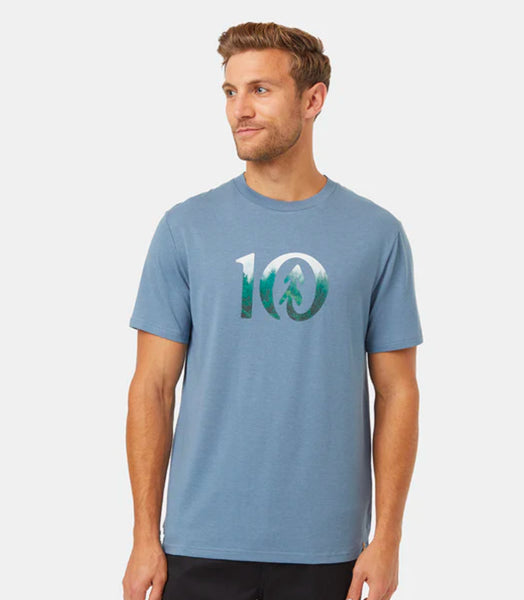 Photo Forest Logo T-Shirt - Blue Mirage, Forest Green