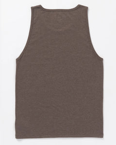 Solid Heather Tank - Pumice Heather