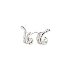 NADINE RECYCLED EARRINGS SILVER PLATED