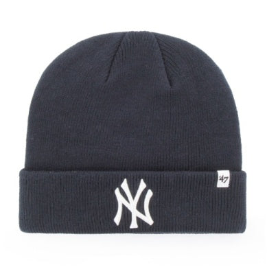 Mlb Raised Cuff Knit Hat- deep navy