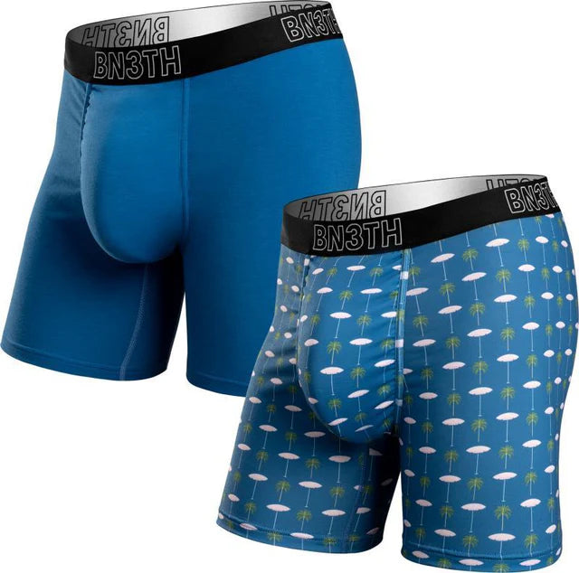 CLASSIC BOXER BRIEF: GARGOYLE/FOG 2 PACK