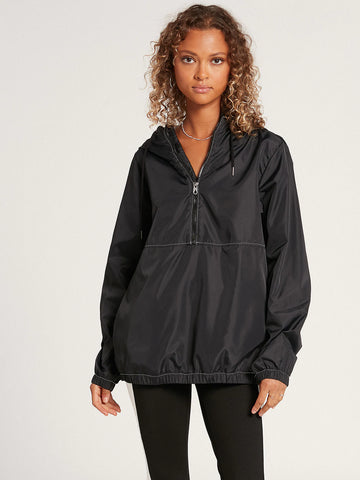 WIND IT UP JACKET - BLACK