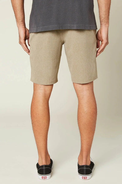 LOADED HEATHER 19'' HYBRID SHORTS- Khaki