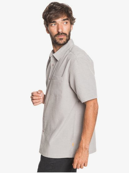 Waterman Centinela Short Sleeve Shirt- Flint Grey