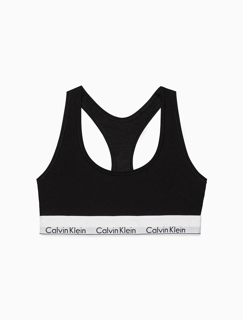 Calvin Klein Women's (MEDIUM) Modern Cotton Unlined Bralette F3785 - 341