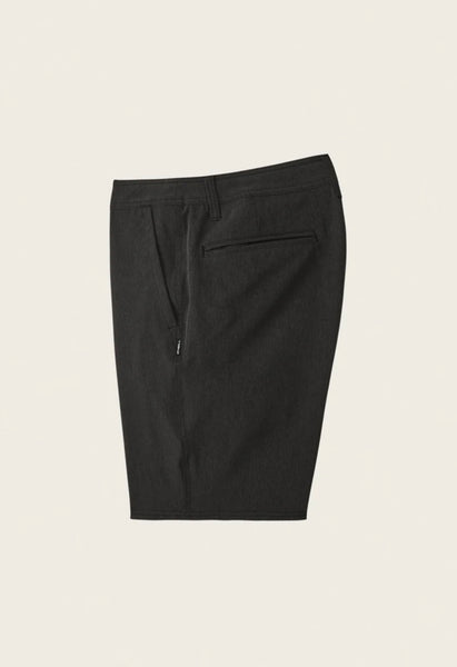 RESERVE HEATHER 19" HYBRID SHORTS- Black